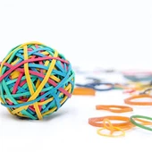 Χύδην έγχρωμες λαστιχένιες ζώνες